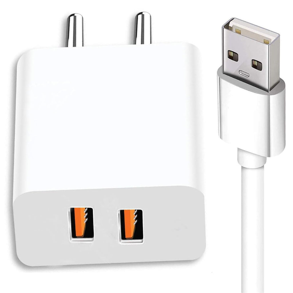 22W Fast Charging Adapter with USB to Micro USB Cable