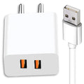 22W Fast Charging Adapter with USB to Micro USB Cable