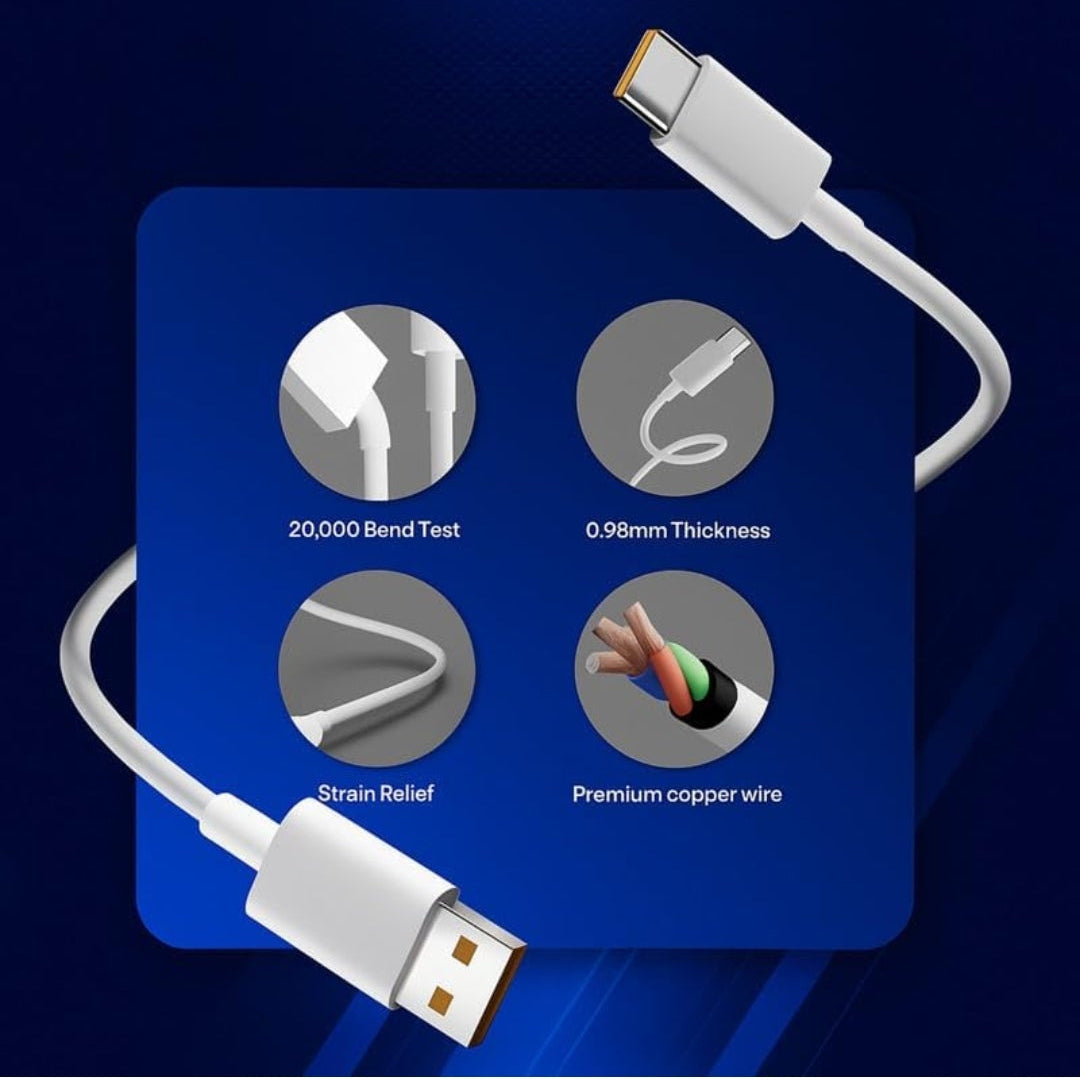 35W Fast USB to C Charging Cable