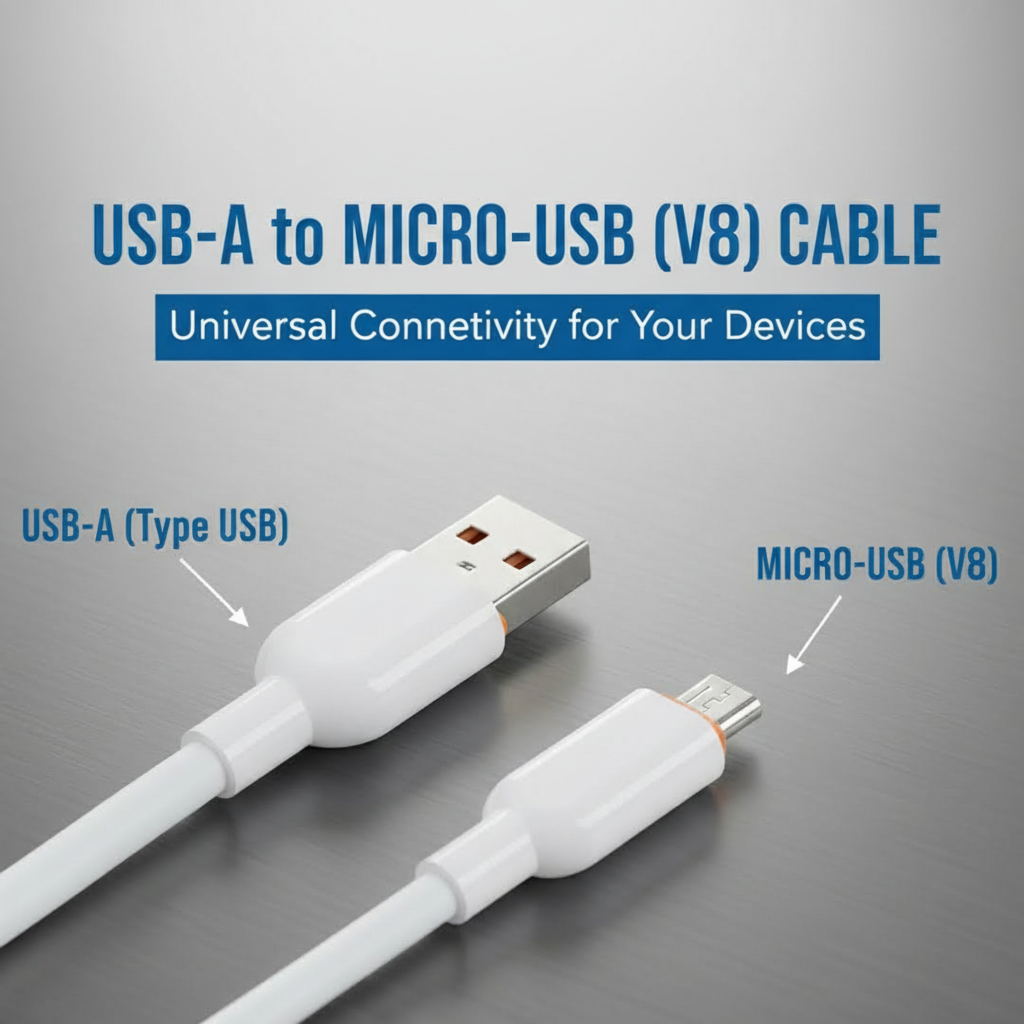 30W USB to Micro / V8 Fast Charging Cable