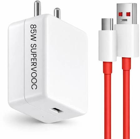 Realme 85W SuperVOOC Fast Charging Adapter with Type-C Cable