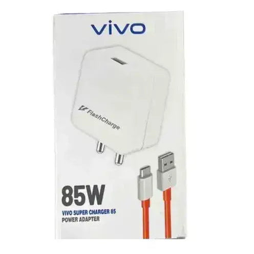 VIVO 85W SuperVOOC Fast Charging Adapter with Type-C Cable